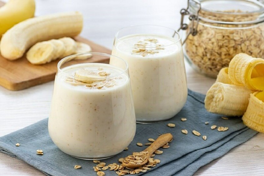 Giảm Cân Bằng Yến Mạch Và Chuối